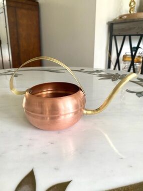 Vintage Copper and Brass Watering Can